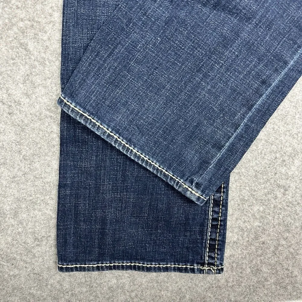 Kut from the Kloth Natalie Bootcut Jeans Womens 10 Flap Pockets Western Boho